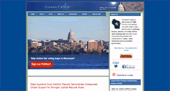 Desktop Screenshot of commoncausewisconsin.org